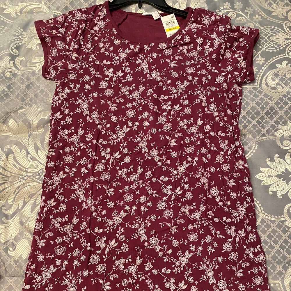 Cotton Essential Sleep Shirt Size Medium